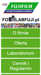 Mobile Screenshot of fotolabfuji.pl